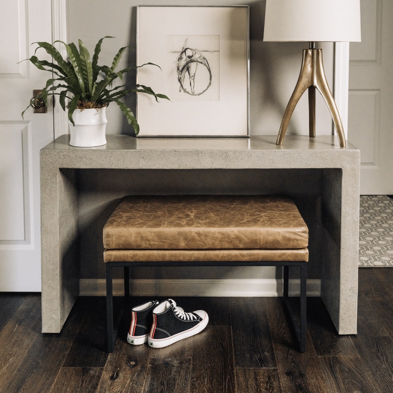 4 Ways to Decorate with Faux Leather Furniture - Wovenbyrd - Faux Leather And Textured Wood Furniture For Apartments